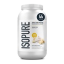 Isopure Zero Carb 100% Puro Whey Isolate Protein Powder, Lactose Free, Gluten Free, Com Vitaminas, Creme de Banana, 25g Protein Per Serving, 3 Lbs, 44 Servings (Packaging May Vary)