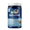 NaturVet Senior Advanced Incontinence Dog Supplement – Ajuda a apoiar o controle de bexiga do cão, urinação normal – Inclui mistura sinérgica de botânicos – 60 Ct. Mastigação suave