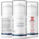 Dr. Westin Childs T2 Cream - T2 Apoio da tireóide para mulheres com Bioidentical 3,5 Diiodo-l-tironina em forma de loção para equilíbrio hormonal no hipotireoidismo, Hashimoto, tireoidectomia & Rai, 60 Servings