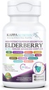 NUTRIÇÃO KAPPA Elderberry / 12 em 1 Complexo Avançado (90 Cápsulas).