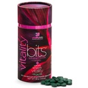 Vitalitybits - Espirulina e chlorela orgânica misturados - Algas Superfood - Energia, Autocuidado, Beleza - Substituir Verdes, Suplementos, Proteína, Snacks - Vegan, Keto, Gluten Free - 360 Comprimidos