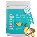 JUNP Electrolytes Powder No Sugar No Carbs – Pina Colada Coco Abacaxi Keto Electrolyte Drink Mix - Potássio & Sal Hydration Powder Electrolytes - Zero Calory Sugar Free Electrolyte Powder 90ct