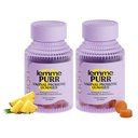 Lemme Purr Pastilhas Probióticas Vaginais para Mulheres - pH equilibrado, Odor saudável, Balanço de Levedura e Flora Suporte + Vitamina C para a Saúde Imune - Abacaxi Saboroso (60 Contagem) (Pacote de 2)