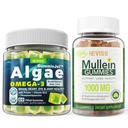Vegan Omega 3 chicletes 1000mg + chicletes Mullein