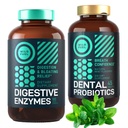 Probióticos orais e Enzimas Digestivas com Probióticos e Prebióticos Melhorado Pacote Probiótico