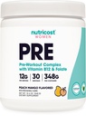Nutricost pré-treino pó para mulheres, manga de pêssego, 30 Servings