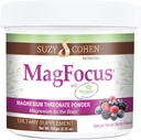Suzy Cohen MagFocus Magnesium L-Threonate Powder com Magtein (Berry Misturado) Plus Magnesium Glycinate para Wellness, Focus e Cognition - Gluten-Free, Non-GMO, Vegetarian (60 Servings)