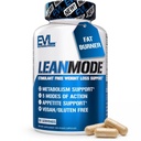 Pílulas de suporte de perda de peso EVL - Premium Multipurpose Appetite Metabolismo e perda de gordura Suporte para homens e mulheres - LeanMode com Verde Coffee Bean Extract CLA e Garcinia Cambogia - 50 Servings