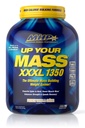 Desempenho humano máximo MHP UYM XXXL 1350 Mass Building Weight Gainer, ganho de massa muscular, w/50g Protein, High Calories, 11g BCAAs, Leucina, French Vanilla Creme, 8 Servings