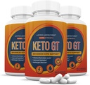Laboratórios justificados (3 pacote Keto GT Keto Pills 1275MG Nova e melhorada fórmula contém Apple Cider Vinagre Extra virgem azeite em pó verde folha 180 cápsulas