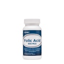 GNC Ácido Fólico 800mcg Suporta Desenvolvimento Fetal Saudável
