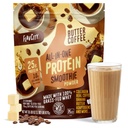 FlavCity Grass Fed Whey Protein Powder - Butter Coffee - 25g Protein, 10g Colágeno e 87mg Cafeína - Made with Organic Reishi & Cordyceps - Gluten Free & No Added Sugars (20 Servings)