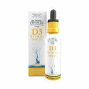 Tesouro enterrado Vitamina D3 & K2 Drops - 5000 UI D3 com 100 mcg K2 para osso, coração e suporte imunológico, Açúcar grátis, 2 fl oz