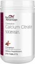Vantagem bariátrica Citrato de cálcio mastigável 500 mg - para pacientes de cirurgia bariátrica - Comprimidos de alta potência, fácil de digerir - Citrato de cálcio - Suplementos de força óssea* - 270 Count - Cinnamon