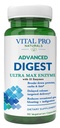 Vital Pro Naturals – Advanced Digest Natural Digestive Enzyme Suporta A Repartição de Proteínas, Gorduras e Carboidratos e Reduz Gás Ocasional, Inchaço e Indigestão 90 Cápsulas