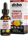 Rim Supplement Bladder Health - Organic Renal Cleanse Supplements Drops Juniper Berry Cleavers Dandelion - Renal Rim Cleanse Detox Urinary Tract Herbal Bladder Support Flush Kidneys 1 onças