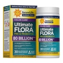 Renew Vida Probiótico Colon Care Probiótico Cápsulas, Suplemento diário oferece Colon Support, L. Rhamnosus GG, Dairy, Soja e sem glúten, 80 bilhões UFC, 30 contagem