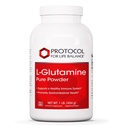 PROTOCOLO PARA EQUILÍBRIO DE VIDA L-Glutamina - Pó puro - Tecido muscular, Gut Health e Imune Support - 1 Libra