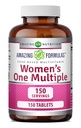 Fórmulas surpreendentes Suplemento multivitamínico feminino Um alimento com base em 150 tablets