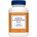 Acetil-L-Carnitina 500mg – Suporta função saudável do cérebro e da memória, Promove a produção de energia – CarnipureTM oferece forma mais pura de L-Carnitina (120 cápsulas) pela Vitamina Shoppe
