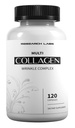 Laboratórios de pesquisa Promo 120 comprimidos de colagénio - 6000 mg. Suporte anti-envelhecimento para pele, articulações, tendões, ossos, cabelo e unhas. Paleo Friendly. Colágeno Peptídeos Pó Suplemento