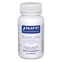 Encapsulamentos puros Ácido R-Lipoico (estabilizado) Suplemento hipoalergênico com Proteção Antioxidante Enhanced e Suporte Metabólico