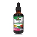 Resposta da natureza Extrato orgânico de Hawthorn 2 Oz - baixo álcool, sem glúten e Kosher - suporte cardíaco - ideal para Hawthorn Berry Tea