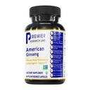Premier Research Labs American Ginseng Supplement - American Ginseng Cápsulas, Herbal Ginseng Root Pills, North American Ginseng Herb Extract, Calming Energy Supplement - 60 Cápsulas Baseadas em Planta