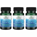 Swanson Luteolin Complex w/Rutin - Suplemento de suporte ao cérebro Promoção da memória, humor e saúde cognitiva - Fórmula natural para ajudar a manter o sistema nervoso - (30 Cápsulas Veggie) 3 Pack