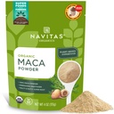 Navitas Organics Maca Powder – 100% gelatinized Peruano Maca para Smoothies Adaptogen, Lattes, Baking & More – Energize & Balance - USDA Organic, Non GMO, Vegan, Gluten Free (4 oz. Bag, 23 Servings)