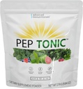 Advanced Bionutritionals Pep Tonic Powdered Superfood Fórmula 50 Frutas, Vegetais, Ervas e Superalimentos - Vegan, Vegetariano - 9.84 OZ - 279 g