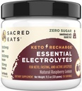 Keto Electrolyte Powder & Hydration Supplement (Suplemento) 1000mg Potássio e Sódio, 150mg Magnésio, Sem Açúcar & Estévia, Adoçado com Fruta Monge Apenas .