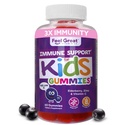 Sentir grande Imune Suporte para crianças Vitamina C Zinco & Elderberry Gummies Sambucus Nigra Imunidade Multivitamínicos Vegetarianos
