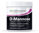 LifeSeasons D-Mannose Powder - Agindo rapidamente alívio ITU - Suplemento de saúde trato urinário - Suporta níveis saudáveis de Microflora & Facilidades Disconforto da bexiga - 45 Servimentos