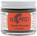 Pó dental Elevado Natural com Xylitol e Carvão Activado • Herbal • Vegan • Armazenado em frasco de vidro - hortelã ou canela - Made in USA (2 Ounces)
