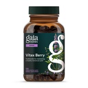 Gaia Herbs Vitex Berry - Apoia equilíbrio hormonal e fertilidade para as mulheres - Progesterona saudável para a saúde menstrual - 120 Vegan Caps (60-Dia de fornecimento)