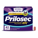 Prilosec OTC, liberação tardia de omeprazol 20mg, redutor de ácido, trata azia freqüente para 24 horas alívio, todo o dia, toda a noite *, 20mg, 42 comprimidos