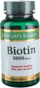 Biotin 5000mcg - 72 softgels (Pacote de 2)