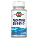 KAL Acidophilus Comprimidos, Probiótico-5 Cápsulas, 3 Bil, 60 Contagem