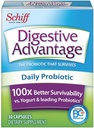 Advantage Digestivo Probiótico diário, 30 Cápsulas (Pacote de 8)