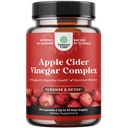 Cleansing Apple Cider Vinagre Cápsulas - ACV Cleanse e Detox Pills para Gut e Saúde Digestiva com Slimming Cayenne - Cápsulas ACV de força extra para Gut Cleanse e Full Body Detox (30 Servings)