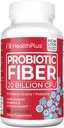 Saúde Plus Fibra Probiótica - Suplemento dietético, Detox, 30 Cápsulas, 30 Servings
