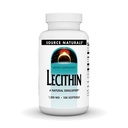 Fonte Naturals Lecitina 1200 mg, Um Emulsificante Natural - 100 Softgels