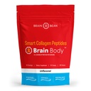 Corpo cerebral Colágeno Peptídeos Pó - Proteína vital e Colágeno Suplemento para Mulheres e Homens - Hidrolisado Tipo I & III para o cabelo, pele, unhas e saúde conjunta - 30 Servings - Sem sabor - 678g