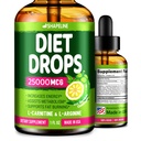 Diet Drops - Apetite Supressor para Mulheres e Homens - Made in the USA - Metabolismo Natural Booster - Diet Drops with Garcinia Cambogia 1 Fl Oz