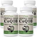 Liposomal CoQ10 800mg Ubiquinol Softgel, Max Absorção Ubiquinol Coenzyme Q10, Ubiquinol CoQ10 Suplemento para Antioxidante, Função do coração & Produção de energia, CoQ10 puro 800mg, 240 Vegan Softgels
