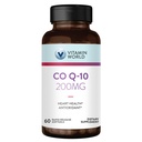 Vitamina World CoQ10 200 mg Softgels, Coenzima Q10 Suplementos para Apoio Antioxidante, Saúde do Coração e Produção de Energia, Gluten Free, 60 Rapid Release Softgels