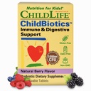 ESSENCIAIS FILHOS Childbiotics Imune & Digestive Support - Crianças Probiótico, Probióticos para Crianças e Crianças, Crianças Mastigáveis Probiótico para Gut Health - Berry Natural, 30 Tablets Mastigáveis