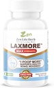 ZEN VIDA HERB LAXMORE I Poop mais força máxima 100% natural planta-baseada Suplemento (60 cápsulas)