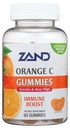 ZAND imunidade laranja vitamina C chicletes, bem-estar e Imune suplemento de apoio, mastigável vitamina C w / Citrus bioflavonoides, Rose HIPS e Acerola, Vegan, Gluten Free, 60-Day Garantia, 30 Servings